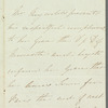 Samuel William Reynolds to Anna Maria Craufurd, Duchess of Newcastle, autograph letter third person
