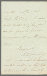 Samuel William Reynolds to Anna Maria Craufurd, Duchess of Newcastle, autograph letter third person