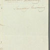 Samuel William Reynolds to Anna Maria Craufurd, Duchess of Newcastle, autograph letter third person