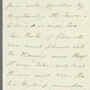 Samuel William Reynolds to "Madam," autograph letter signed