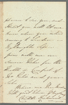 Charlotte Lennox, Duchess of Richmond to Jane Porter, autograph letter signed