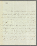 Alexander Rae to Jane Porter, autograph letter third person