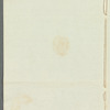 Henry Seymour to Miss Porter, autograph letter signed