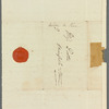 Martin Archer Shee to Miss Porter, autograph letter signed (incomplete)