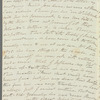 Mary Skinner to Jane Porter, autograph letter signed