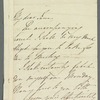 Hannah Maria Theresa Spicer to Jane Porter, autograph letter signed