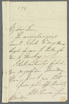 Hannah Maria Theresa Spicer to Jane Porter, autograph letter signed