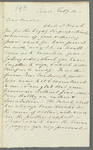 Edmund Lenthal Swifte to "Dear Madam," autograph letter signed