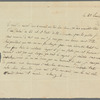 [S-----?] to Miss Porter, letter [signed?]