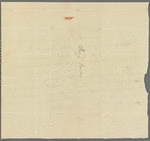 [S-----?] to Miss Porter, letter [signed?]