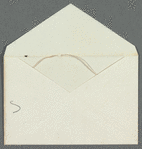 Mary Skinner to J. Saunders, envelope (empty)