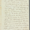 Françoise Trembicka to Jane Porter, autograph letter signed