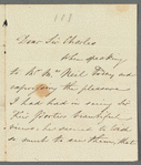 F. Trotter to Charles William Doyle, autograph letter signed