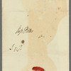 Sir James Emerson Tennent to Jane Porter, autograph letter signed
