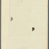 Sir James Emerson Tennent to Jane Porter, autograph letter signed