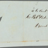 Rosa Galindo de Tovar to Robert Ker Porter, autograph letter signed