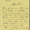 Rosa Galindo de Tovar to Robert Ker Porter, autograph letter signed