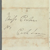 William Waldegrave, Lord Radstock to Jane Porter, autograph letter signed