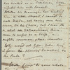 Sarah Wesley to Jane Porter, autograph letter signed
