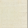 Sarah Wesley to Miss Porter, autograph letter signed