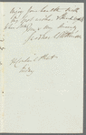 John Gardner Wilkinson to Robert Ker Porter, autograph letter signed