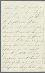 Jemima Mary Gwyn Wallis to "My dear Madam," autograph letter signed