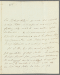 Sir Robert Wilson to Miss Porter, autograph letter third person