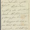 A. Woodford to Miss Porter, autograph letter signed