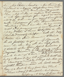 [D. H. W.?] to Miss Porter, autograph letter signed