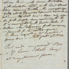 [D. H. W.?] to Miss Porter, autograph letter signed