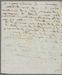 [D. H. W.?] to Miss Porter, autograph letter signed