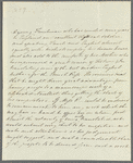 Unidentified sender to Miss Porter, autograph letter