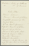 Unidentified sender, list of books