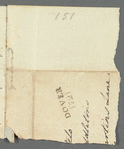 Unidentified sender to unidentified recipient, autograph letter (fragment)