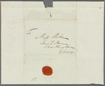 Unidentified sender to Miss Porter, letter cover (empty)