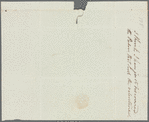 Unidentified sender to Miss Porter, letter cover (empty)