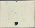 Unidentified sender to Miss Porter, letter cover (empty)