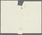 Unidentified sender to Jane Porter, letter cover (empty)
