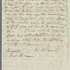 Unidentified sender to unidentified recipient, autograph letter (incomplete)