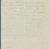 Unidentified sender to unidentified recipient, autograph letter (incomplete)