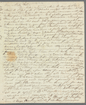 [D. H. W.?] to Miss Porter, autograph letter signed
