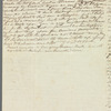[D. H. W.?] to Miss Porter, autograph letter signed