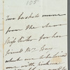 Unidentified sender to Jane Porter, autograph note