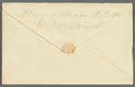 Unidentified sender to Miss Porter, envelope (empty)