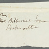 Unidentified sender to unidentified recipient, letter (fragment)