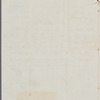 Unidentified sender to "My dear sir," letter (copy)