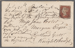 Unidentified sender to Jane Porter, envelope (empty)