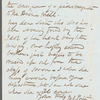 William Ogilvie Porter to "Dear Madam," autograph letter signed