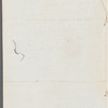 Alfred Turner to John Shephard, autograph letter signed