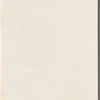 Sir James Emerson Tennent to Jane Porter, autograph letter signed